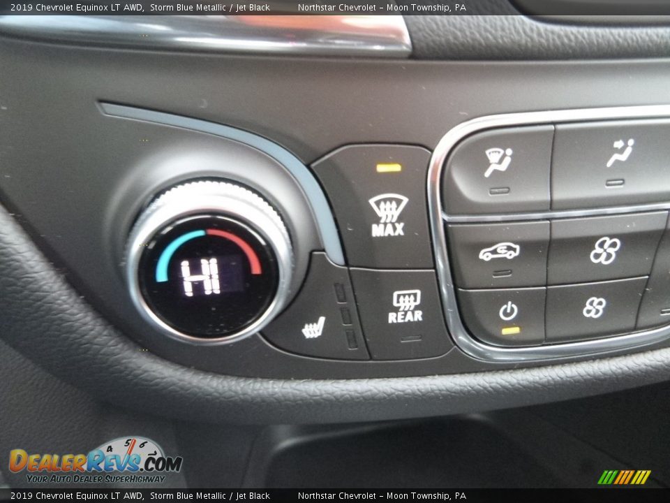 2019 Chevrolet Equinox LT AWD Storm Blue Metallic / Jet Black Photo #19