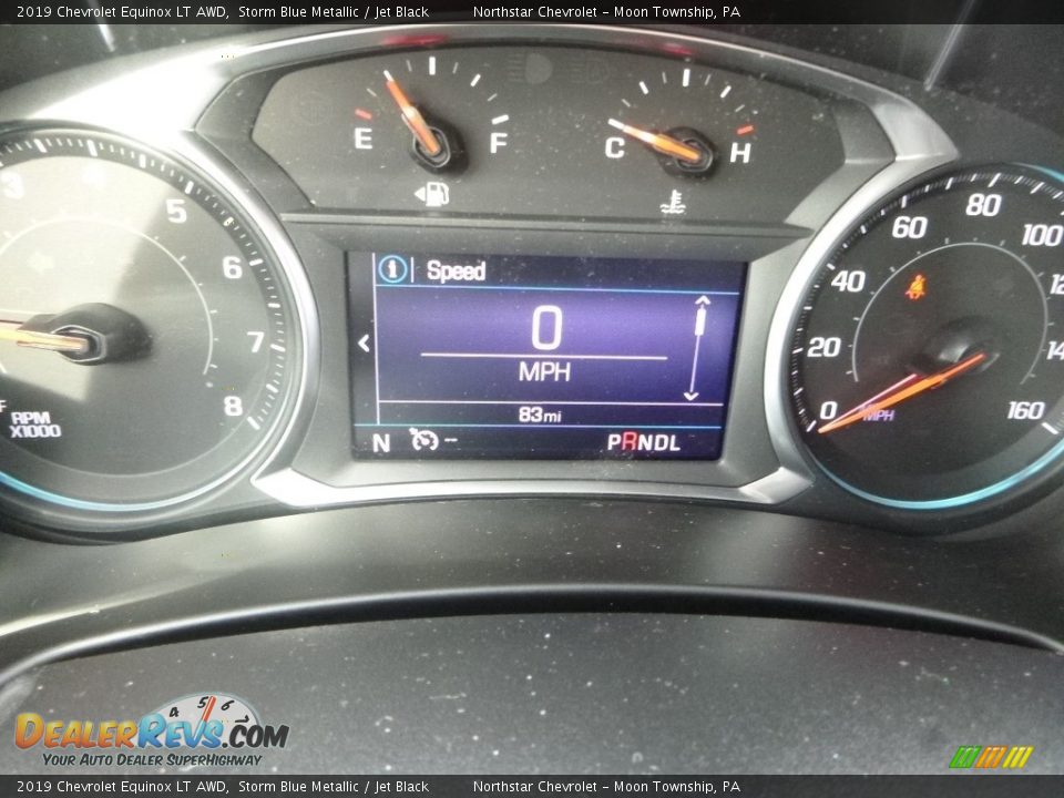 2019 Chevrolet Equinox LT AWD Storm Blue Metallic / Jet Black Photo #20