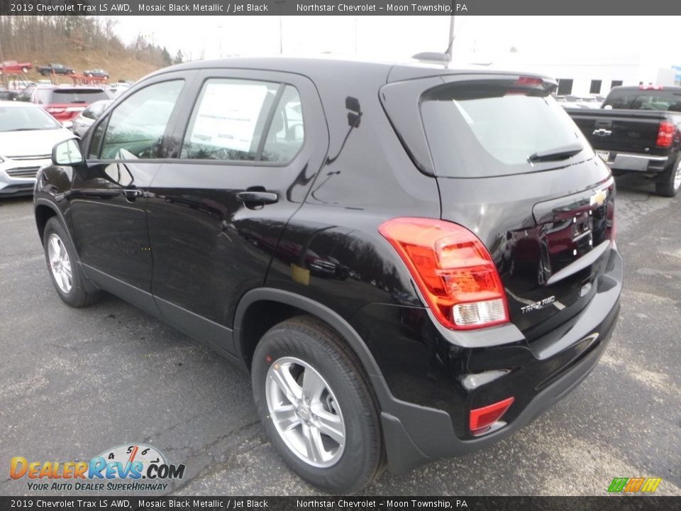 2019 Chevrolet Trax LS AWD Mosaic Black Metallic / Jet Black Photo #3
