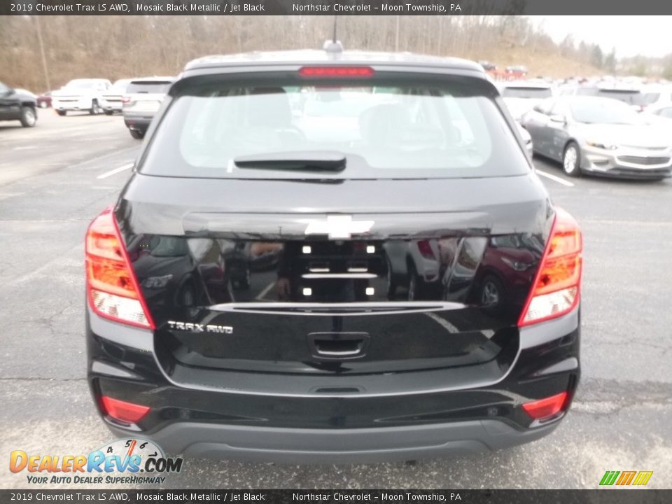 2019 Chevrolet Trax LS AWD Mosaic Black Metallic / Jet Black Photo #4