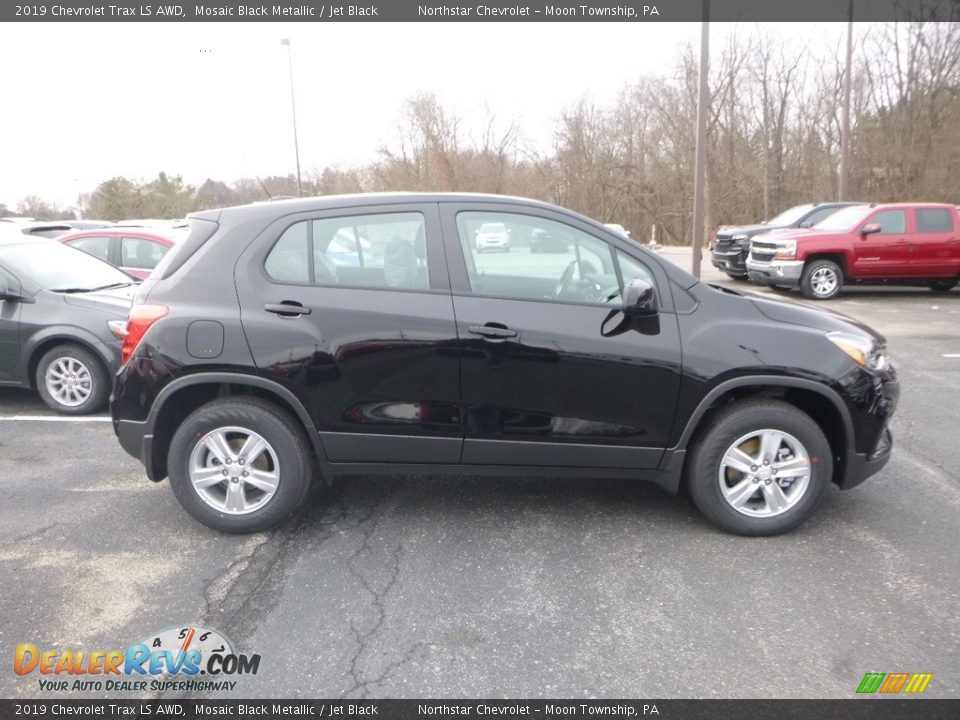 2019 Chevrolet Trax LS AWD Mosaic Black Metallic / Jet Black Photo #6