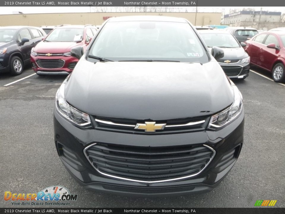 2019 Chevrolet Trax LS AWD Mosaic Black Metallic / Jet Black Photo #8