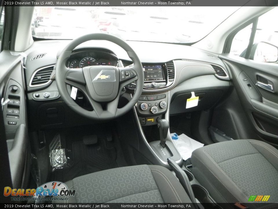 2019 Chevrolet Trax LS AWD Mosaic Black Metallic / Jet Black Photo #13