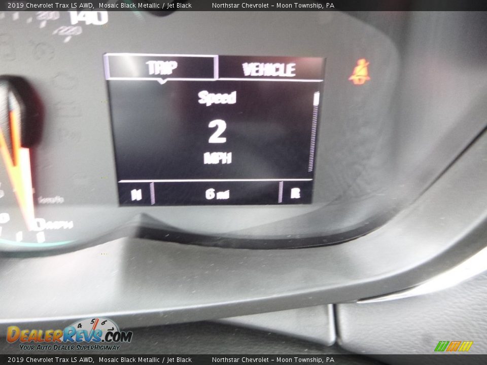 2019 Chevrolet Trax LS AWD Mosaic Black Metallic / Jet Black Photo #20