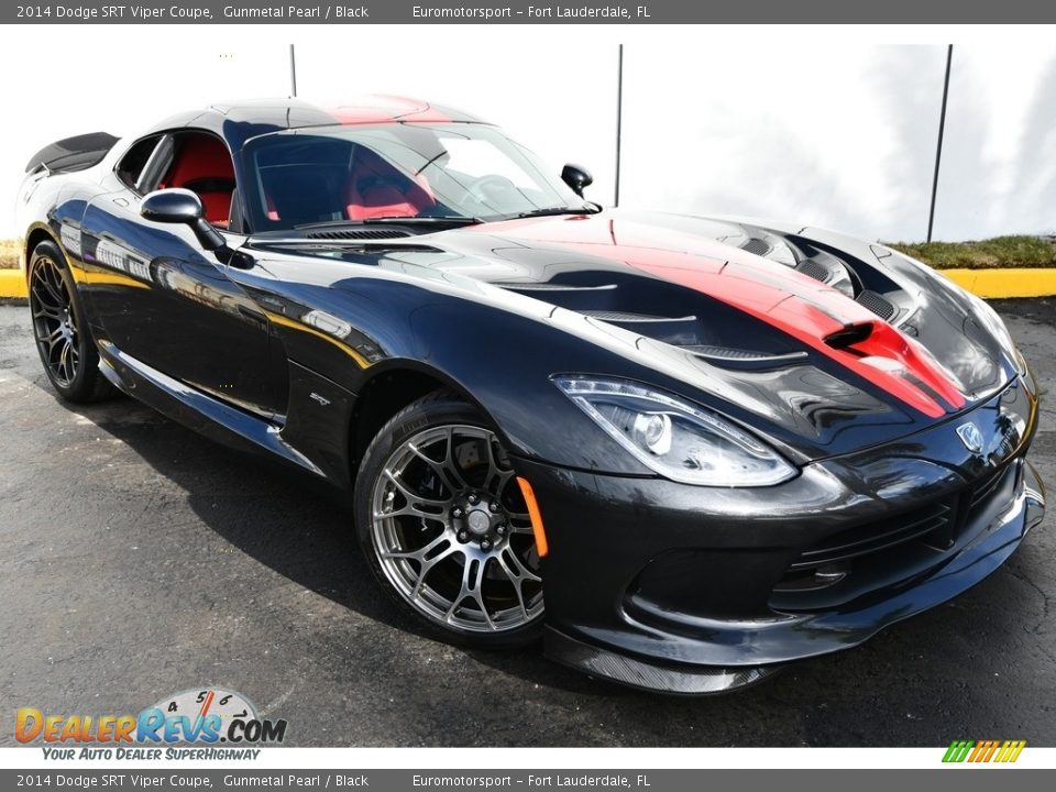2014 Dodge SRT Viper Coupe Gunmetal Pearl / Black Photo #2