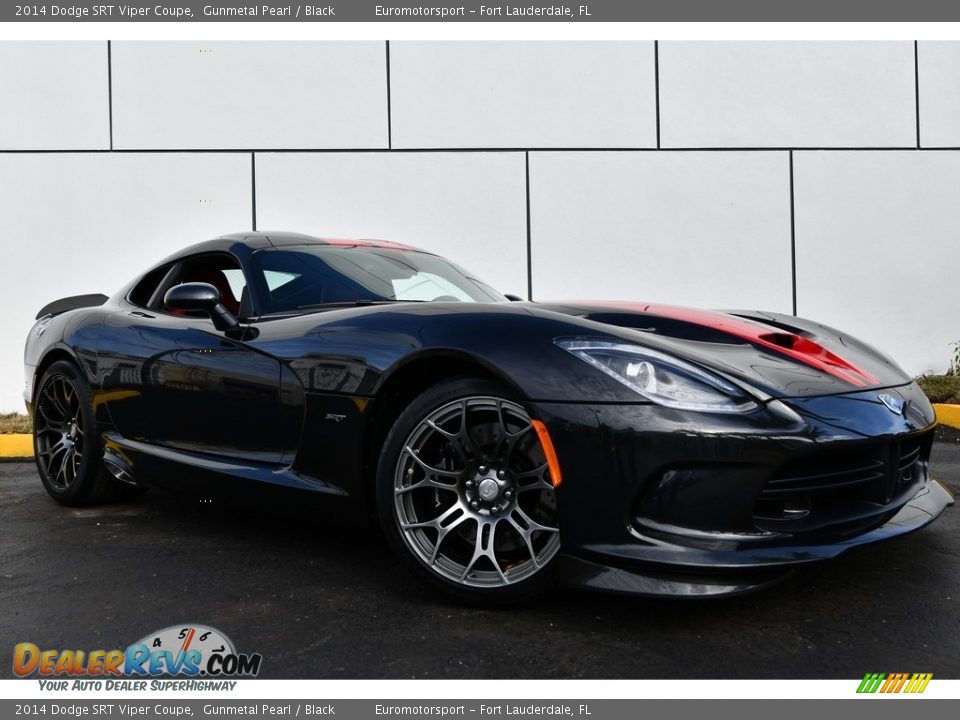 2014 Dodge SRT Viper Coupe Gunmetal Pearl / Black Photo #3