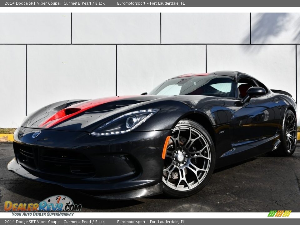 2014 Dodge SRT Viper Coupe Gunmetal Pearl / Black Photo #9