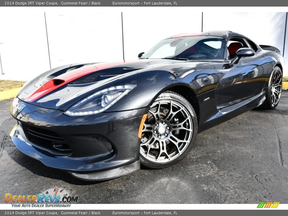 2014 Dodge SRT Viper Coupe Gunmetal Pearl / Black Photo #10