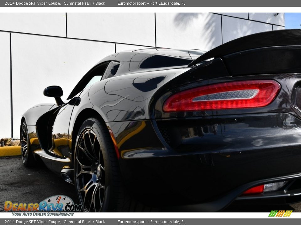 2014 Dodge SRT Viper Coupe Gunmetal Pearl / Black Photo #21