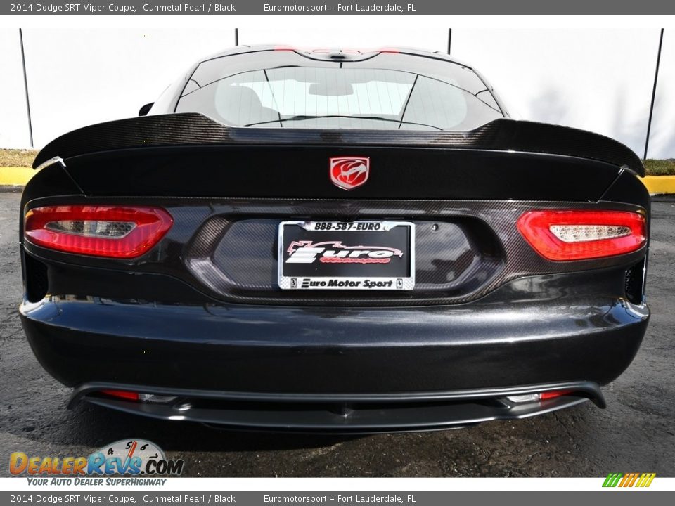 2014 Dodge SRT Viper Coupe Gunmetal Pearl / Black Photo #23