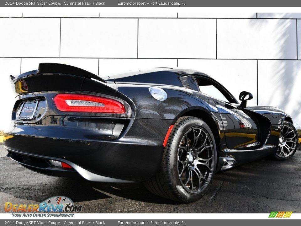 2014 Dodge SRT Viper Coupe Gunmetal Pearl / Black Photo #27