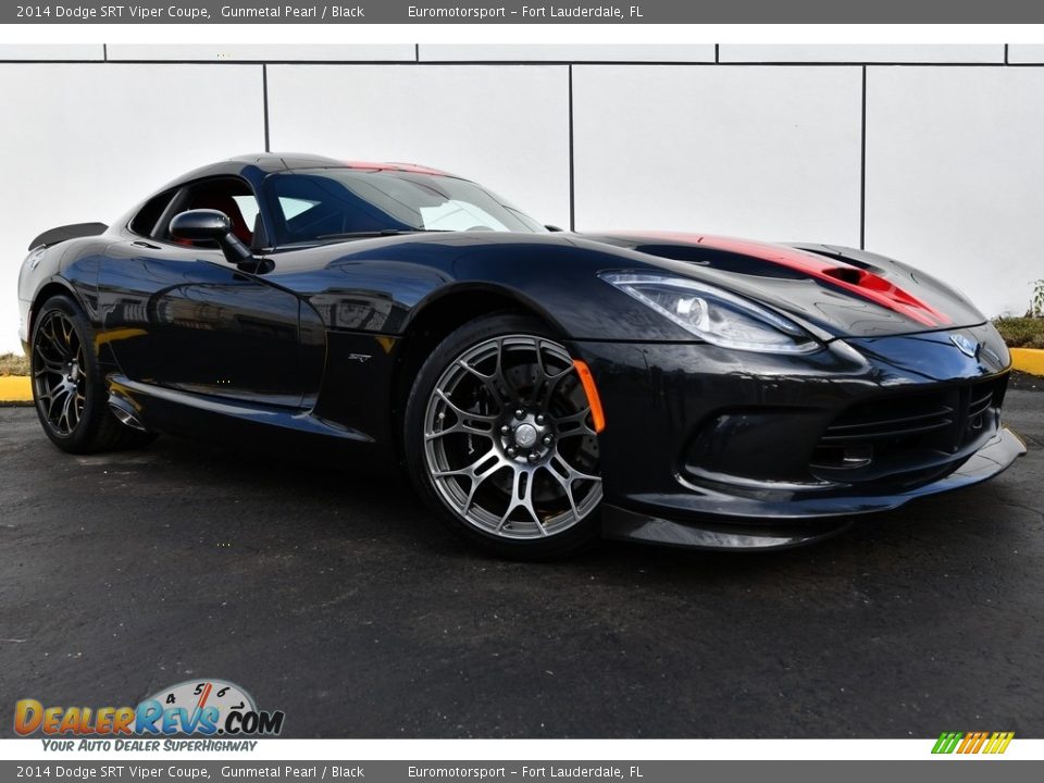 2014 Dodge SRT Viper Coupe Gunmetal Pearl / Black Photo #28