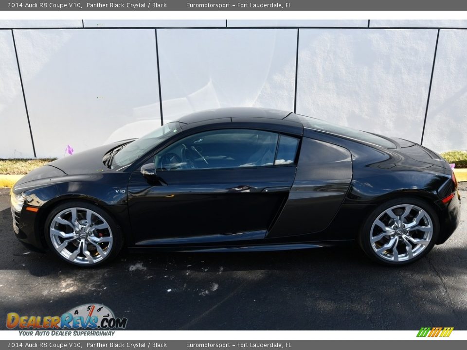 Panther Black Crystal 2014 Audi R8 Coupe V10 Photo #7