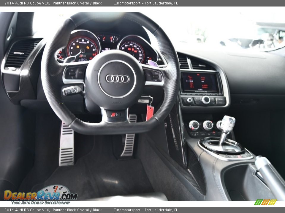 2014 Audi R8 Coupe V10 Steering Wheel Photo #22