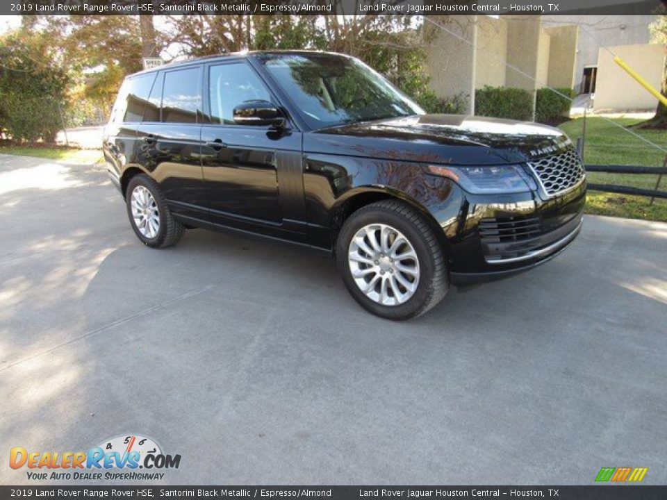 2019 Land Rover Range Rover HSE Santorini Black Metallic / Espresso/Almond Photo #1