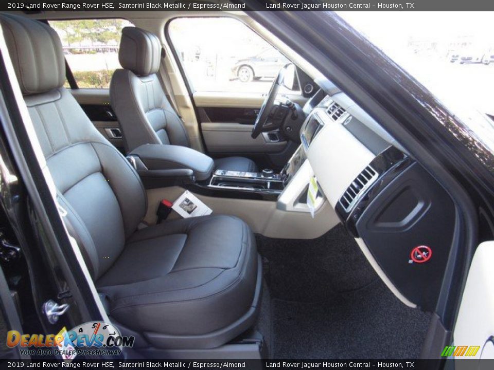 2019 Land Rover Range Rover HSE Santorini Black Metallic / Espresso/Almond Photo #3