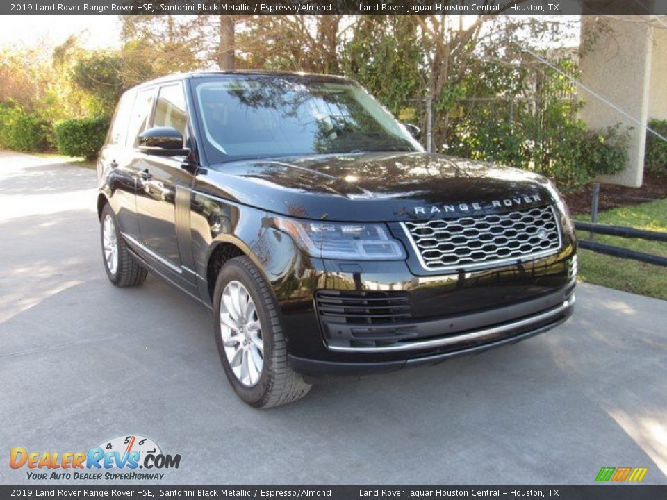 2019 Land Rover Range Rover HSE Santorini Black Metallic / Espresso/Almond Photo #6