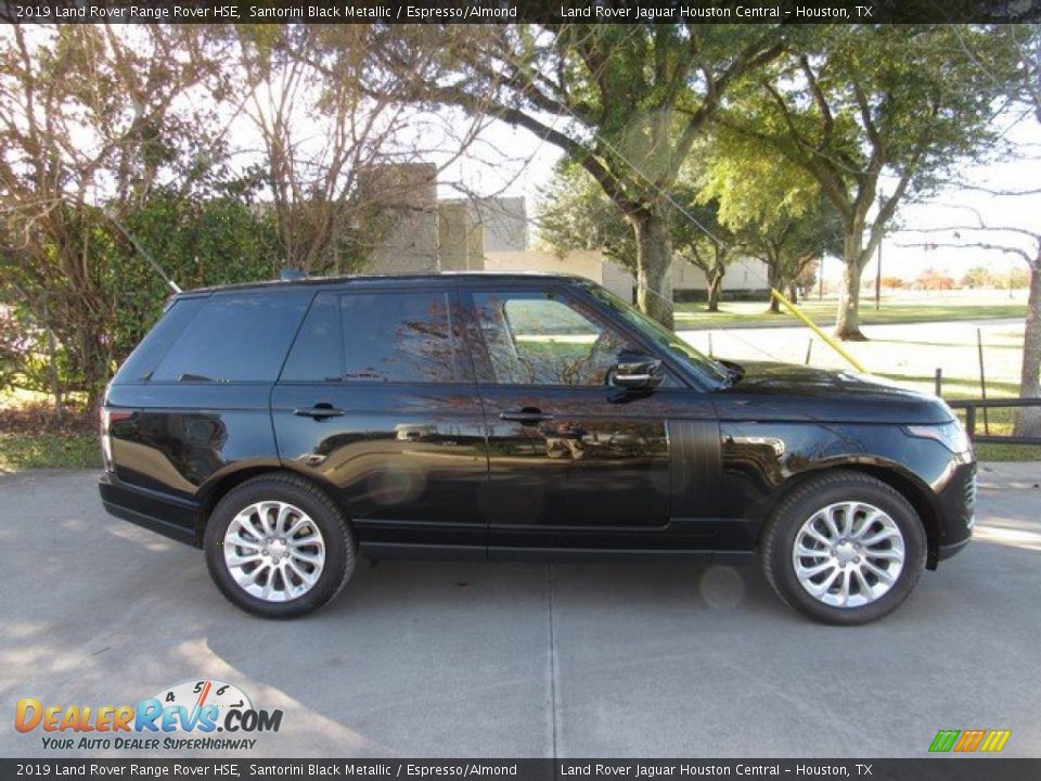 2019 Land Rover Range Rover HSE Santorini Black Metallic / Espresso/Almond Photo #7