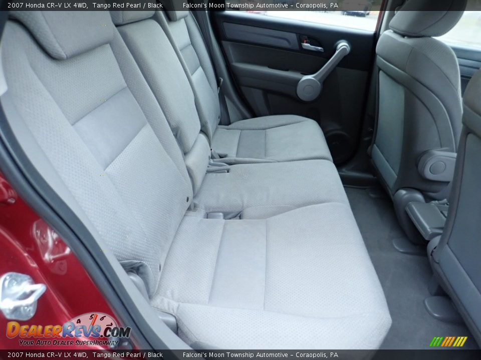 2007 Honda CR-V LX 4WD Tango Red Pearl / Black Photo #14