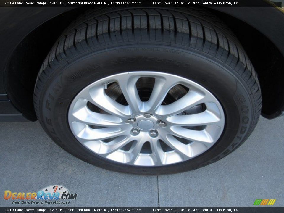2019 Land Rover Range Rover HSE Santorini Black Metallic / Espresso/Almond Photo #9