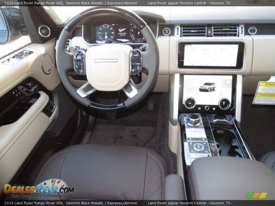 2019 Land Rover Range Rover HSE Santorini Black Metallic / Espresso/Almond Photo #15