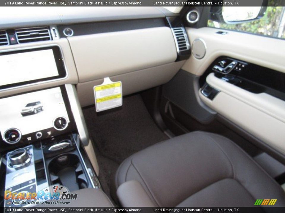 2019 Land Rover Range Rover HSE Santorini Black Metallic / Espresso/Almond Photo #16
