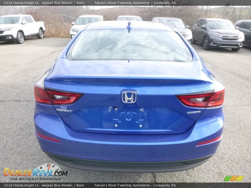 2019 Honda Insight LX Aegean Blue Metallic / Black Photo #3