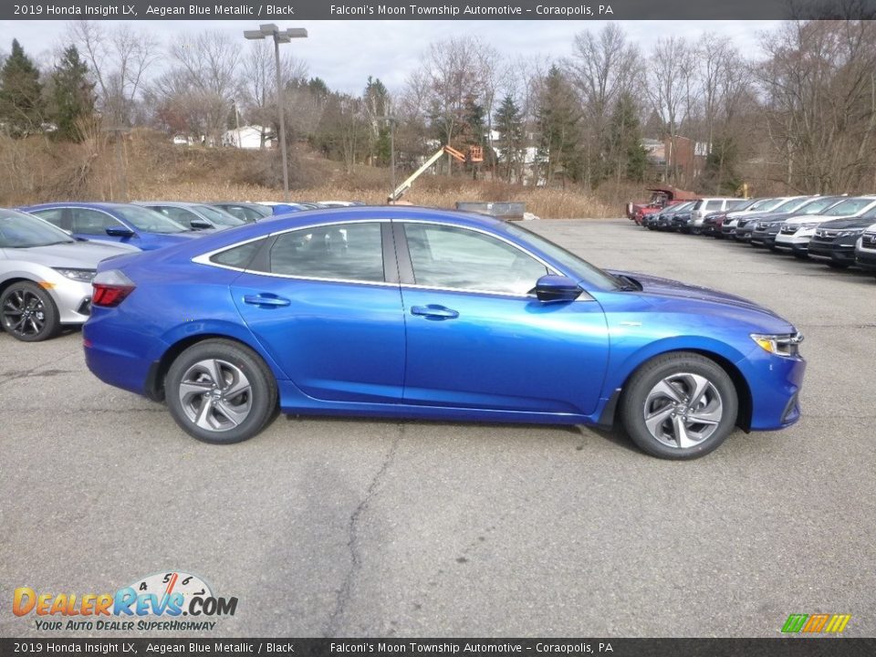 Aegean Blue Metallic 2019 Honda Insight LX Photo #5