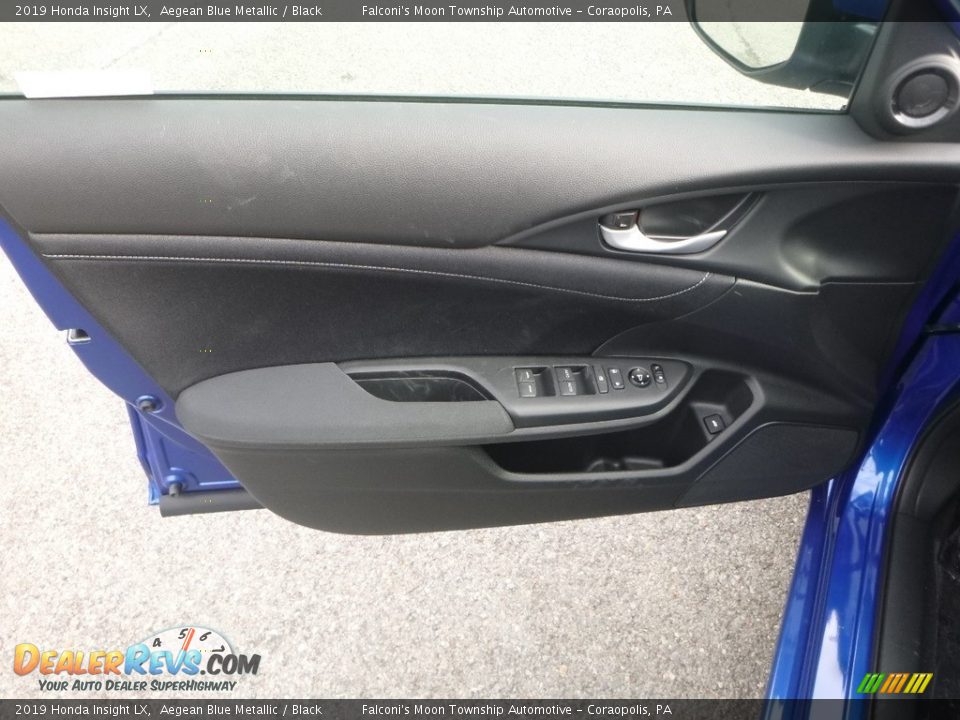 2019 Honda Insight LX Aegean Blue Metallic / Black Photo #12