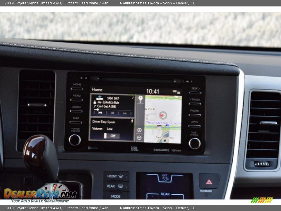 2019 Toyota Sienna Limited AWD Blizzard Pearl White / Ash Photo #10