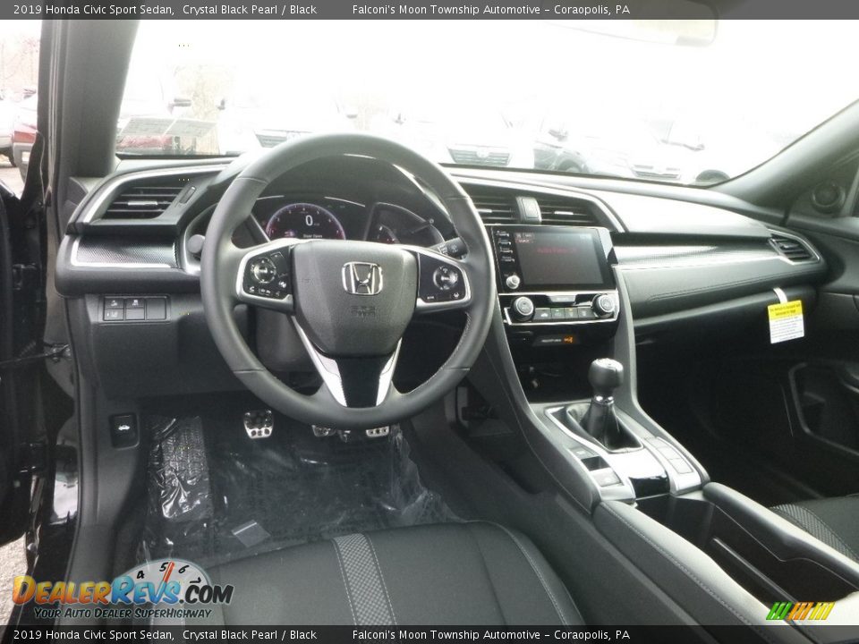 Dashboard of 2019 Honda Civic Sport Sedan Photo #10