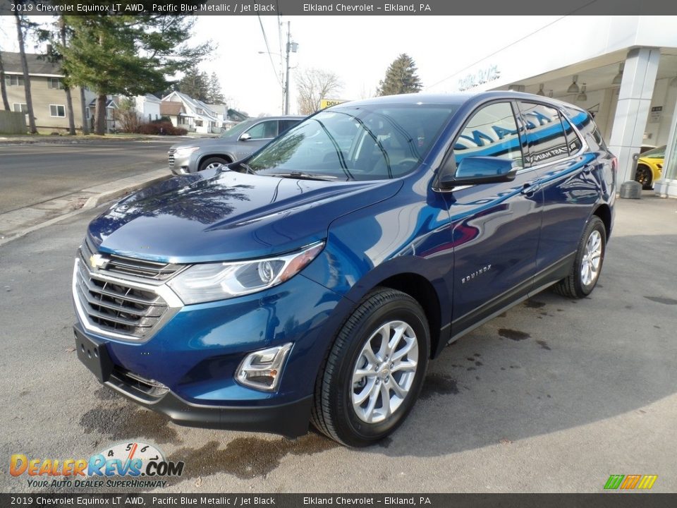2019 Chevrolet Equinox LT AWD Pacific Blue Metallic / Jet Black Photo #1