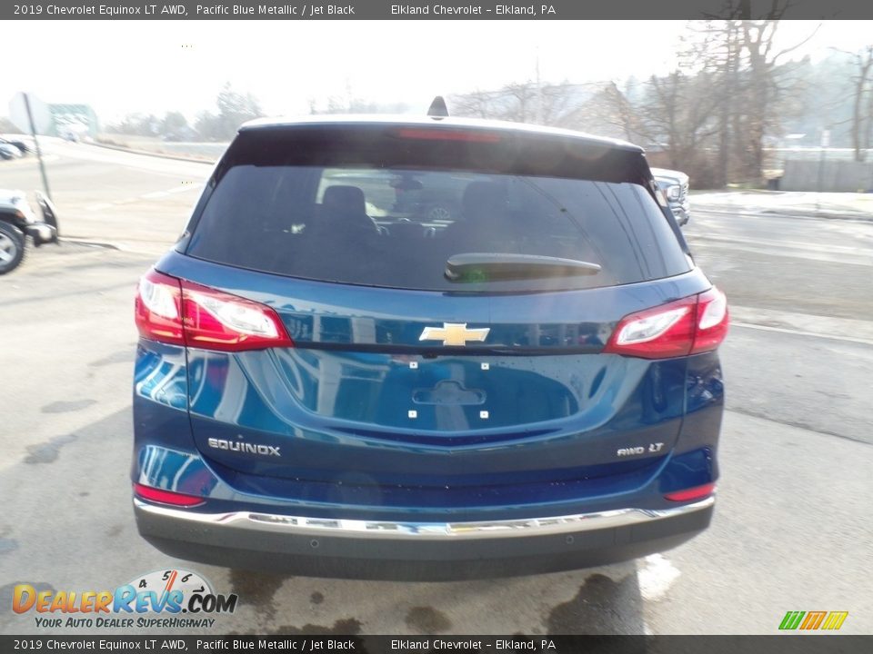 2019 Chevrolet Equinox LT AWD Pacific Blue Metallic / Jet Black Photo #6
