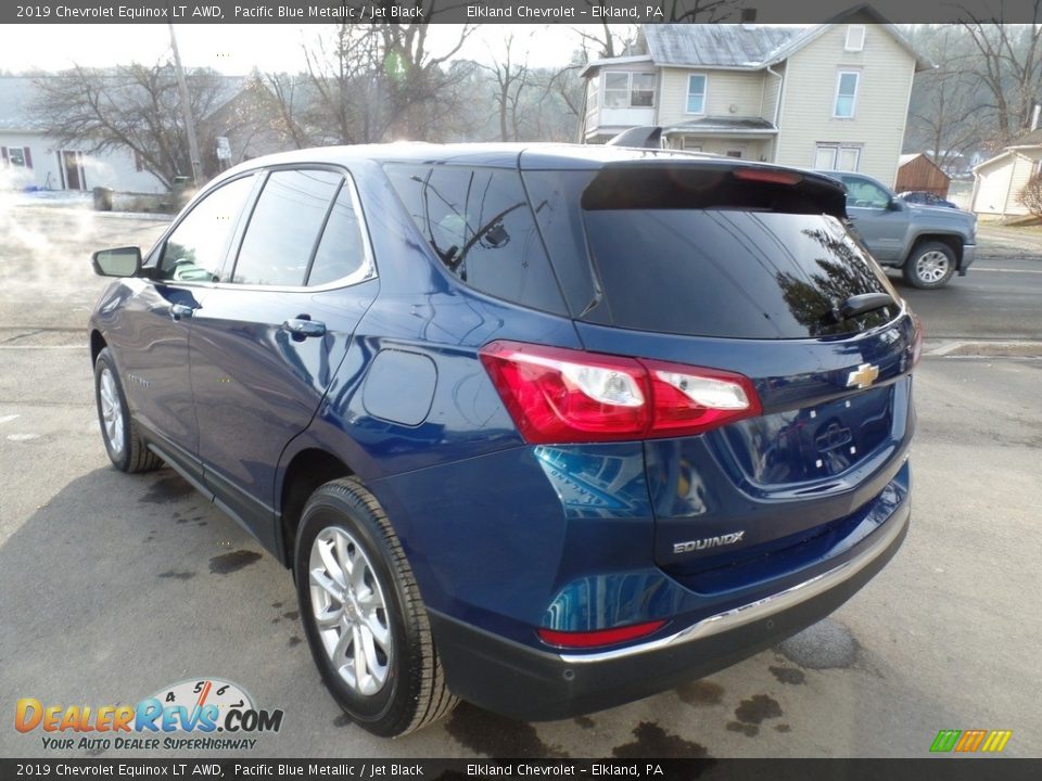 2019 Chevrolet Equinox LT AWD Pacific Blue Metallic / Jet Black Photo #7