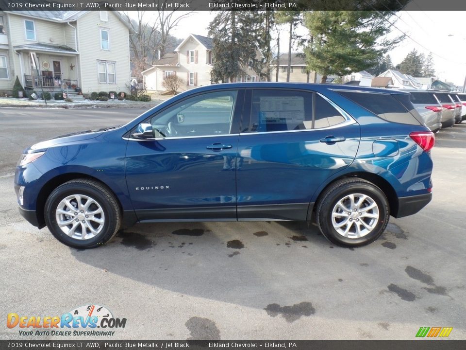 2019 Chevrolet Equinox LT AWD Pacific Blue Metallic / Jet Black Photo #8