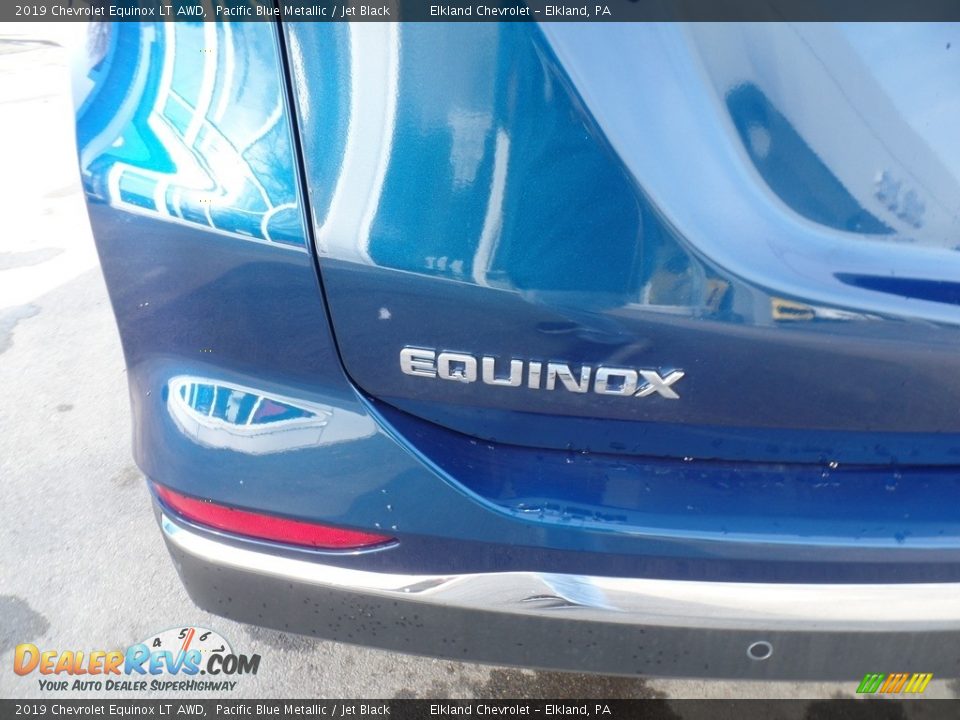 2019 Chevrolet Equinox LT AWD Pacific Blue Metallic / Jet Black Photo #10