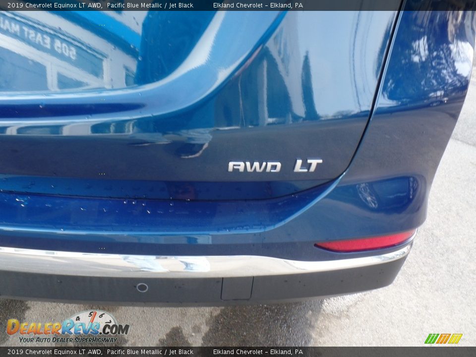 2019 Chevrolet Equinox LT AWD Pacific Blue Metallic / Jet Black Photo #11