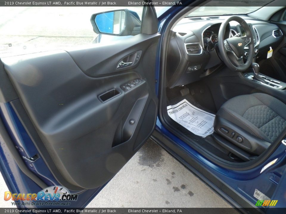 2019 Chevrolet Equinox LT AWD Pacific Blue Metallic / Jet Black Photo #12