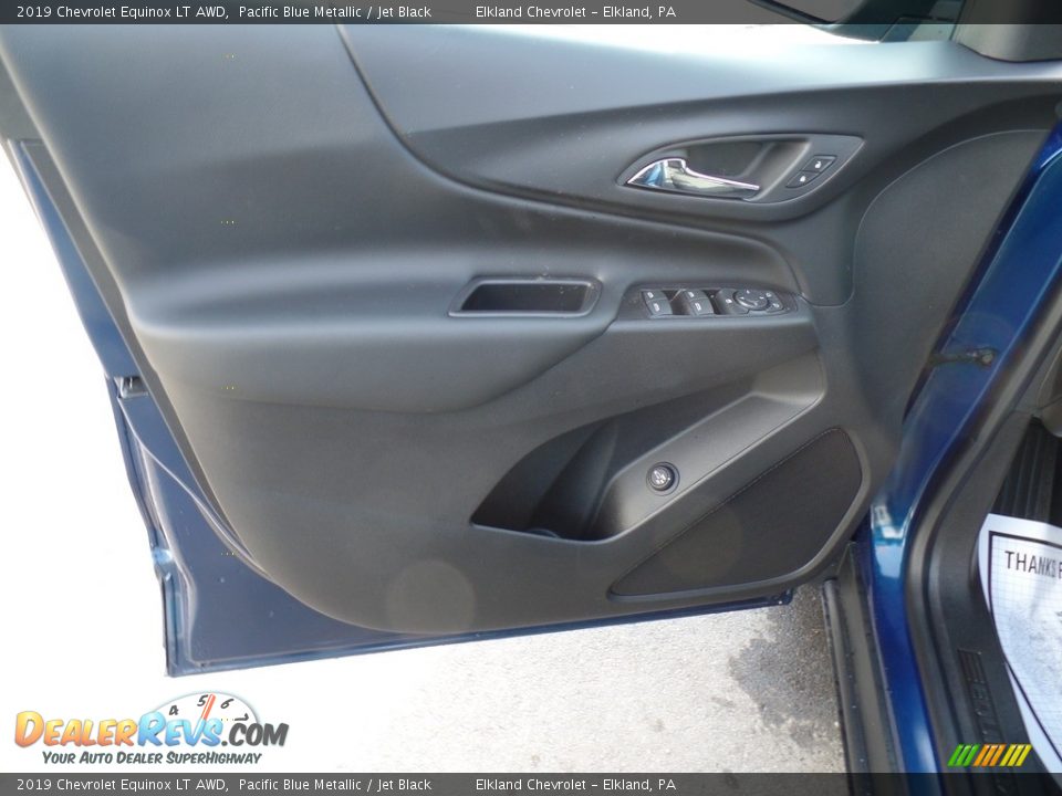 2019 Chevrolet Equinox LT AWD Pacific Blue Metallic / Jet Black Photo #13