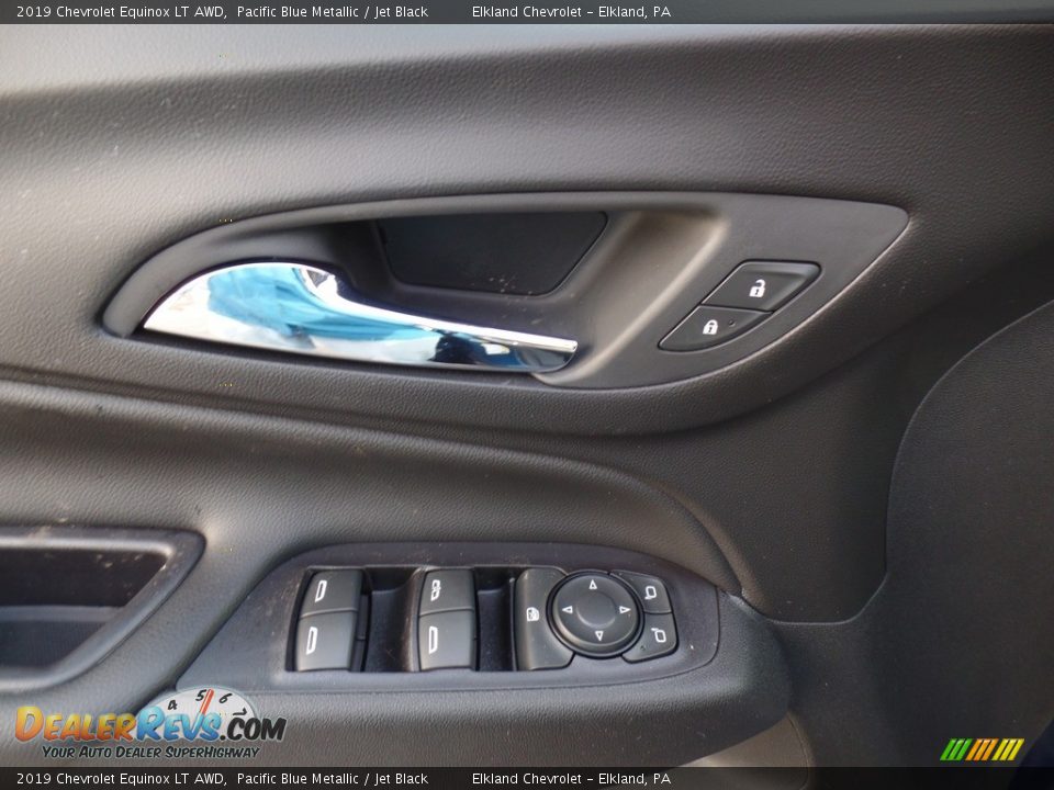 2019 Chevrolet Equinox LT AWD Pacific Blue Metallic / Jet Black Photo #14