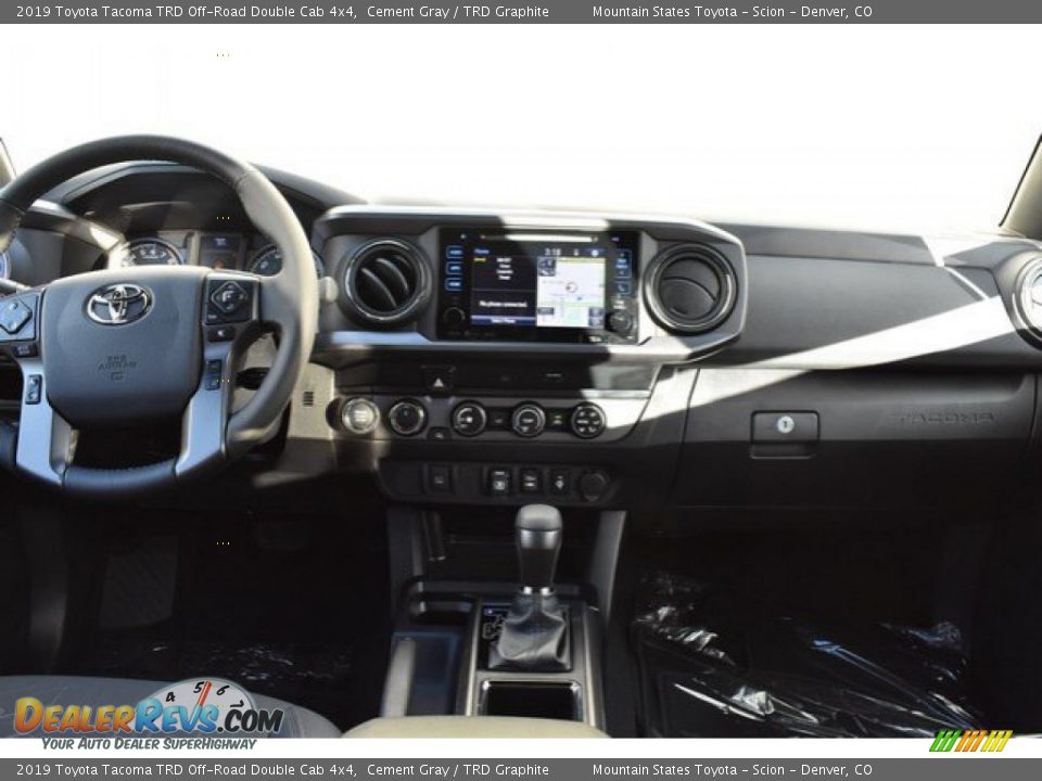 2019 Toyota Tacoma TRD Off-Road Double Cab 4x4 Cement Gray / TRD Graphite Photo #8