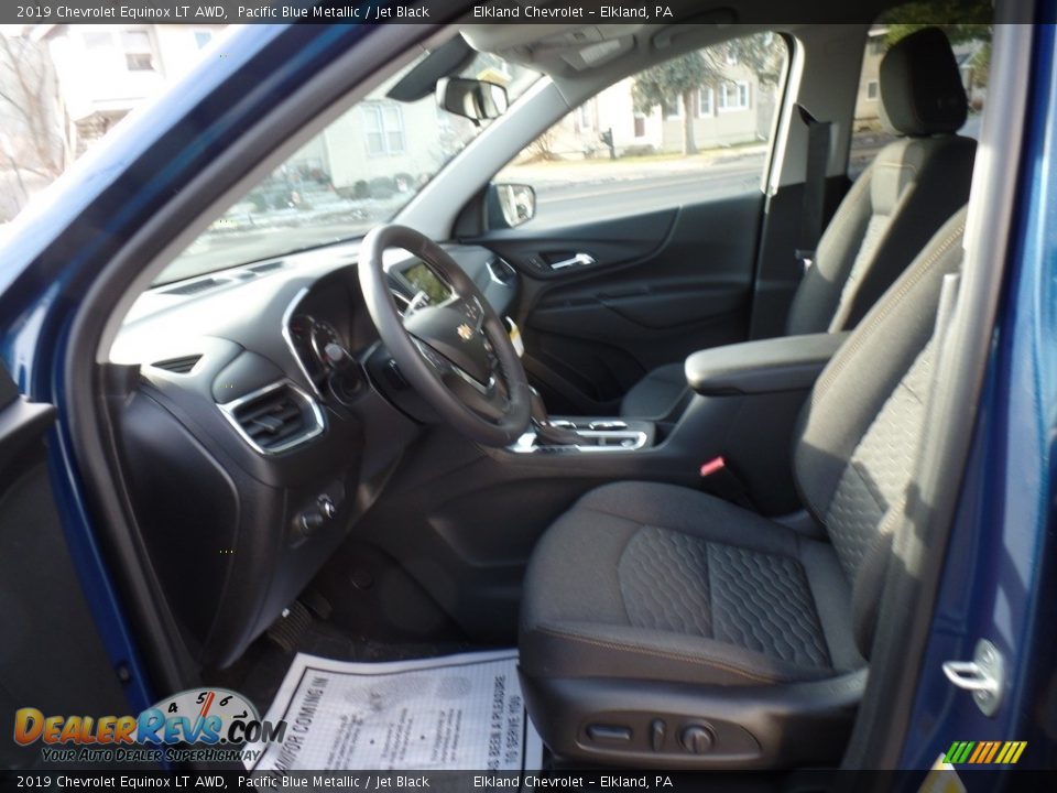 2019 Chevrolet Equinox LT AWD Pacific Blue Metallic / Jet Black Photo #16