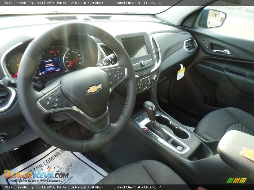 2019 Chevrolet Equinox LT AWD Pacific Blue Metallic / Jet Black Photo #18