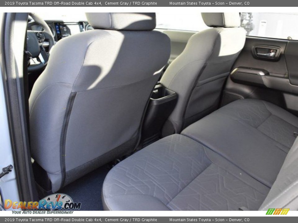 2019 Toyota Tacoma TRD Off-Road Double Cab 4x4 Cement Gray / TRD Graphite Photo #14