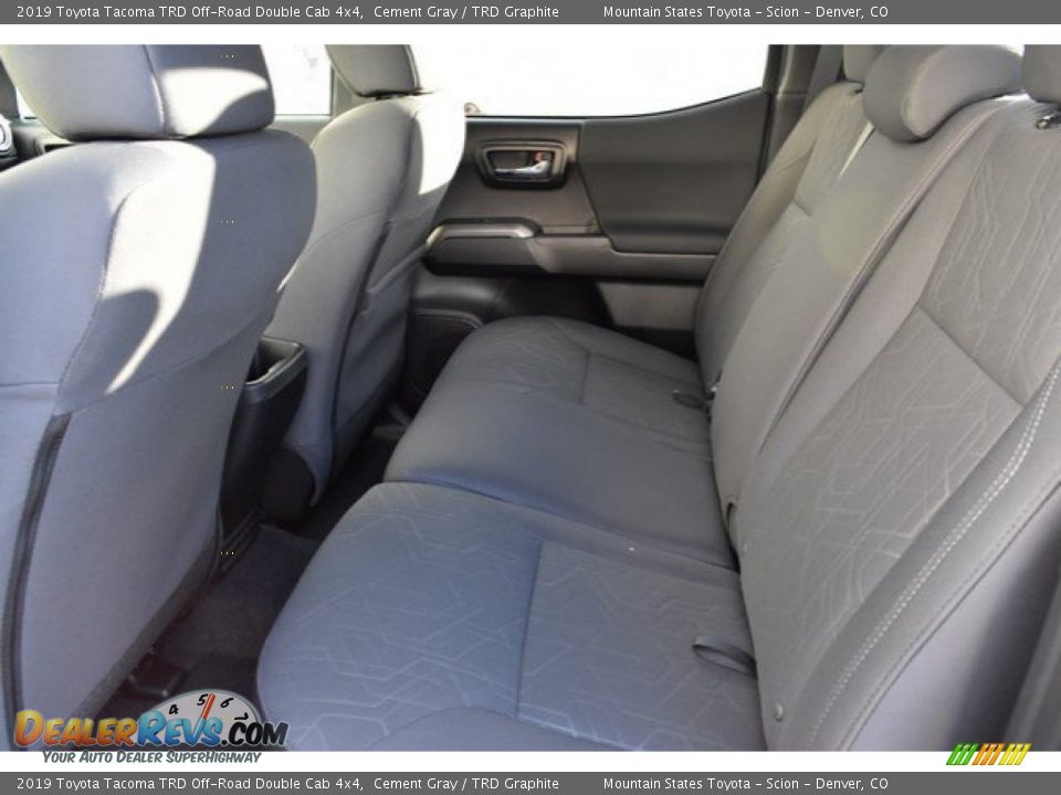 2019 Toyota Tacoma TRD Off-Road Double Cab 4x4 Cement Gray / TRD Graphite Photo #15