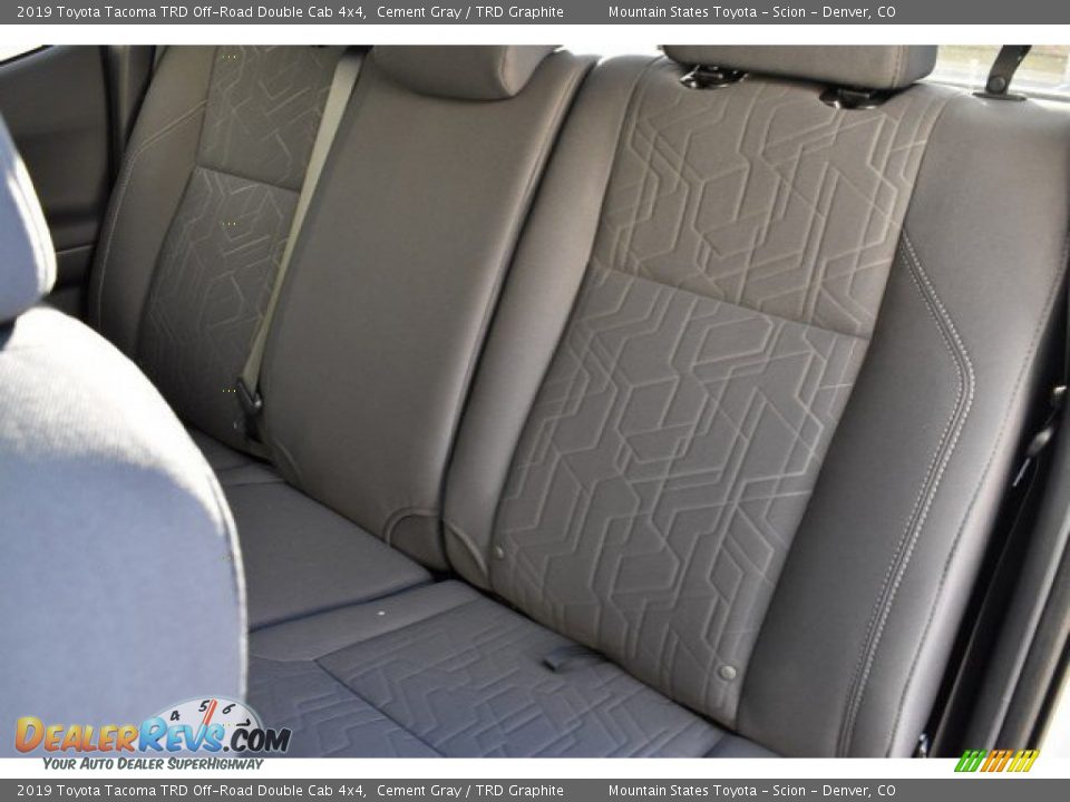 2019 Toyota Tacoma TRD Off-Road Double Cab 4x4 Cement Gray / TRD Graphite Photo #16