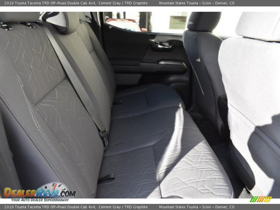 2019 Toyota Tacoma TRD Off-Road Double Cab 4x4 Cement Gray / TRD Graphite Photo #18