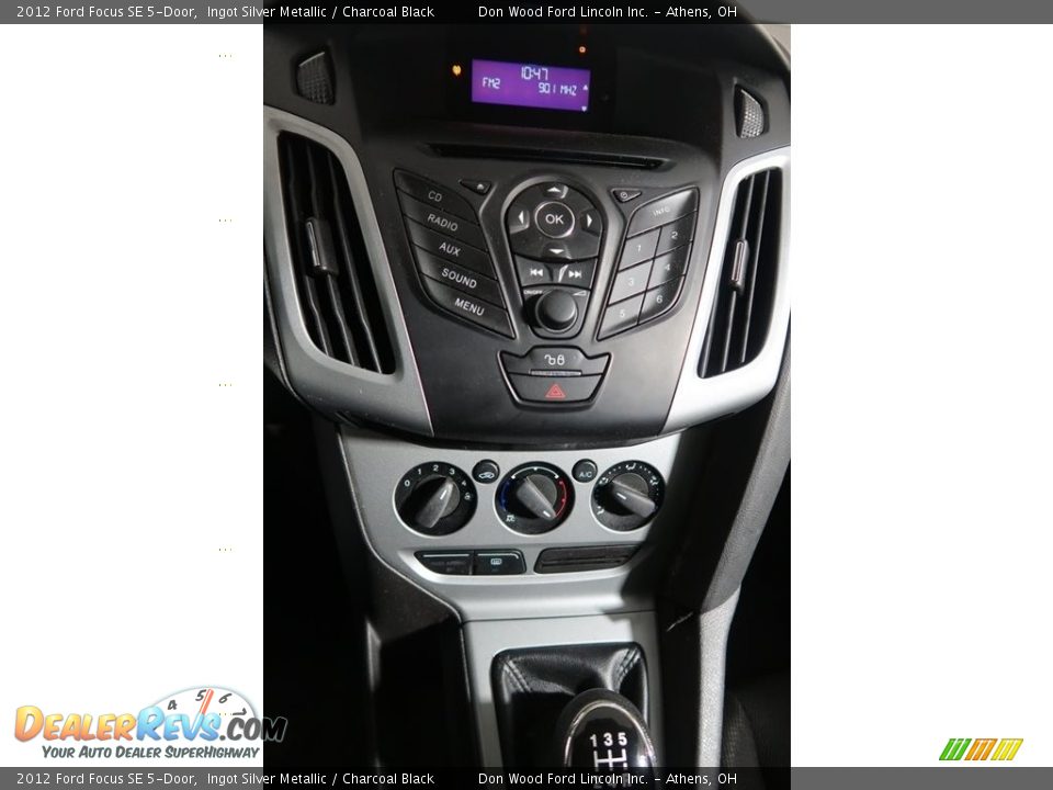 2012 Ford Focus SE 5-Door Ingot Silver Metallic / Charcoal Black Photo #23