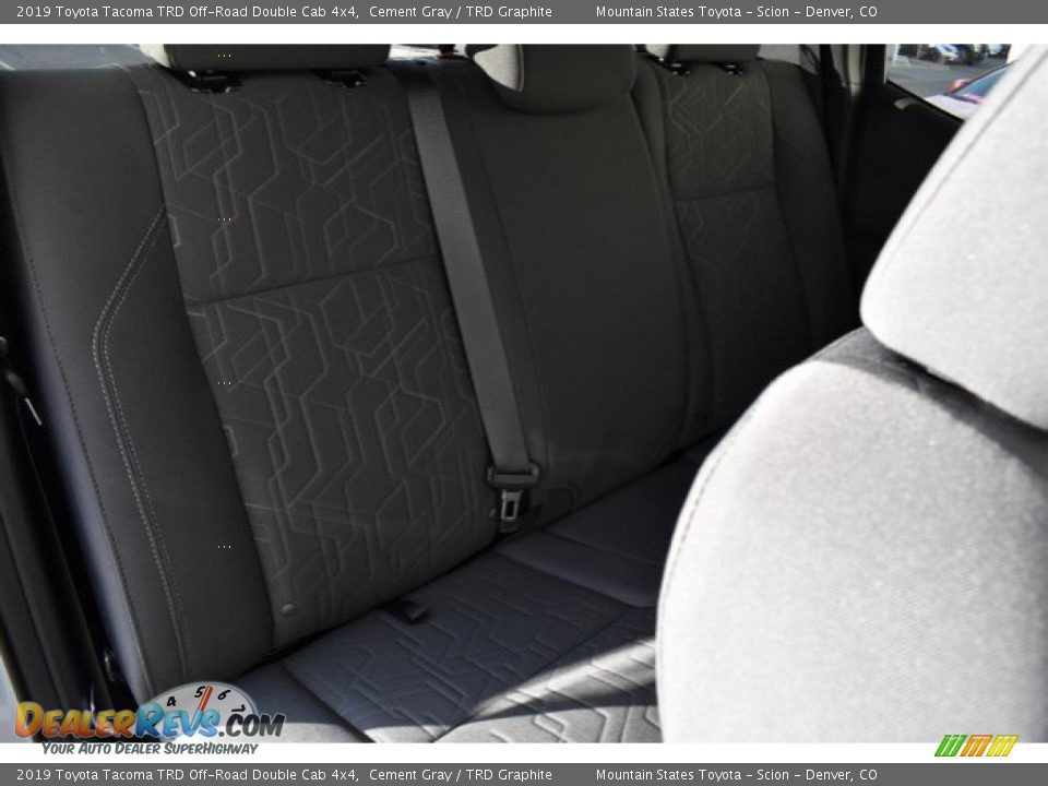 2019 Toyota Tacoma TRD Off-Road Double Cab 4x4 Cement Gray / TRD Graphite Photo #19