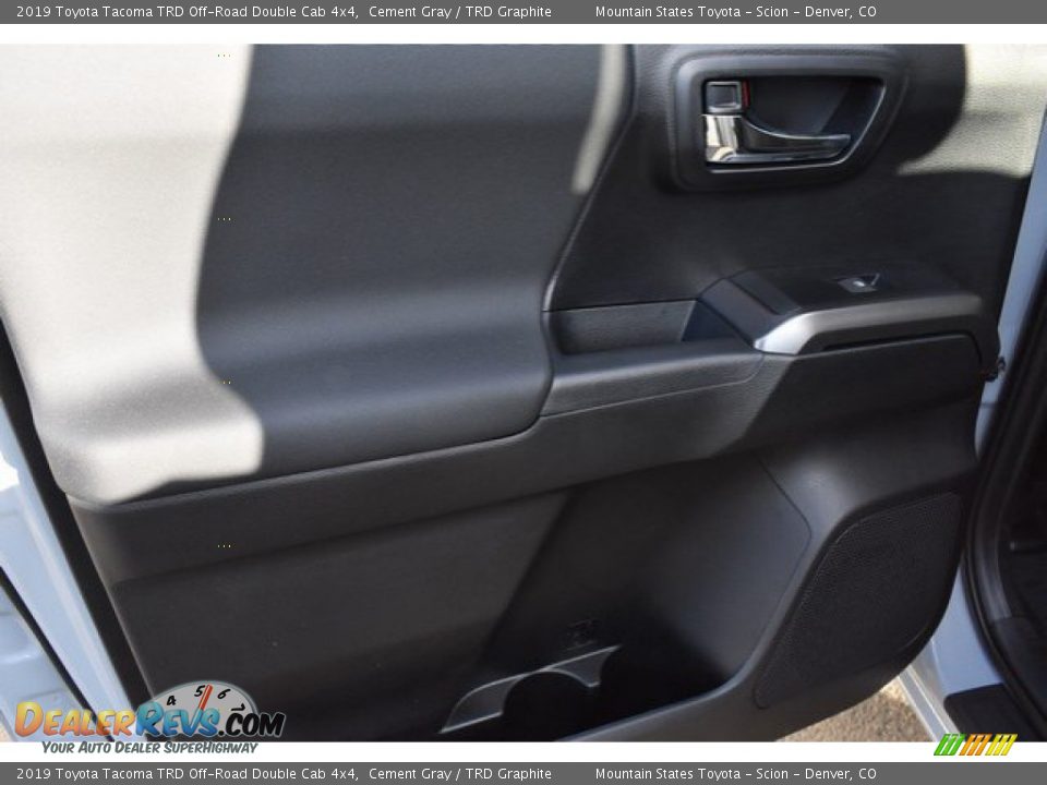 2019 Toyota Tacoma TRD Off-Road Double Cab 4x4 Cement Gray / TRD Graphite Photo #21